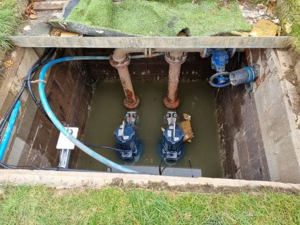 Reliable Fountain Pond Pump System For Stately Home