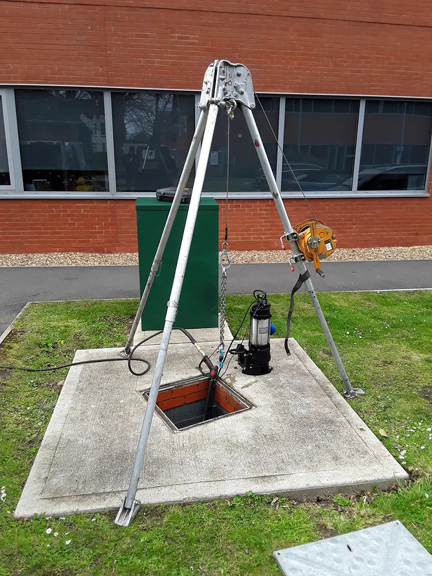 pump station servicing