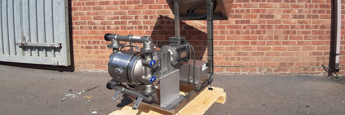 Food manufacturer uses electric diaphragm pump to transfer products