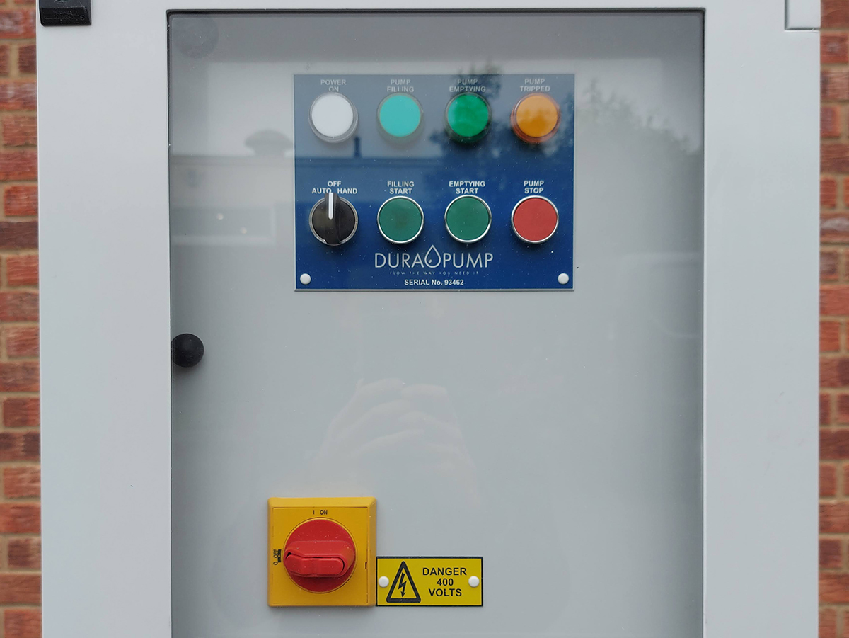 pump control panel