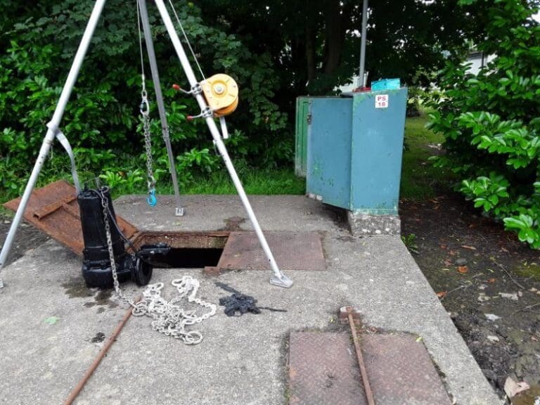 Sewage Pump Station Callout