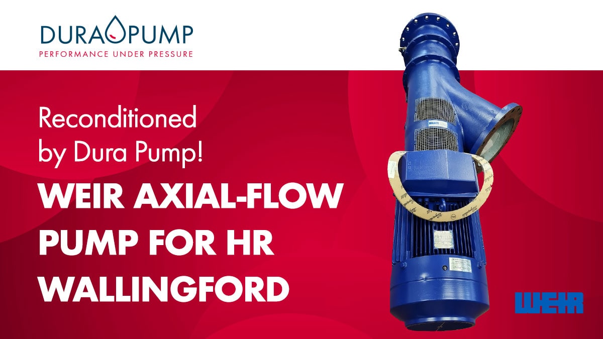 weir axial-flow pump repair