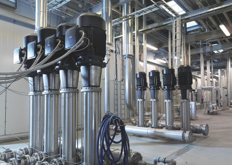 How can I make energy savings on my washdown systems?