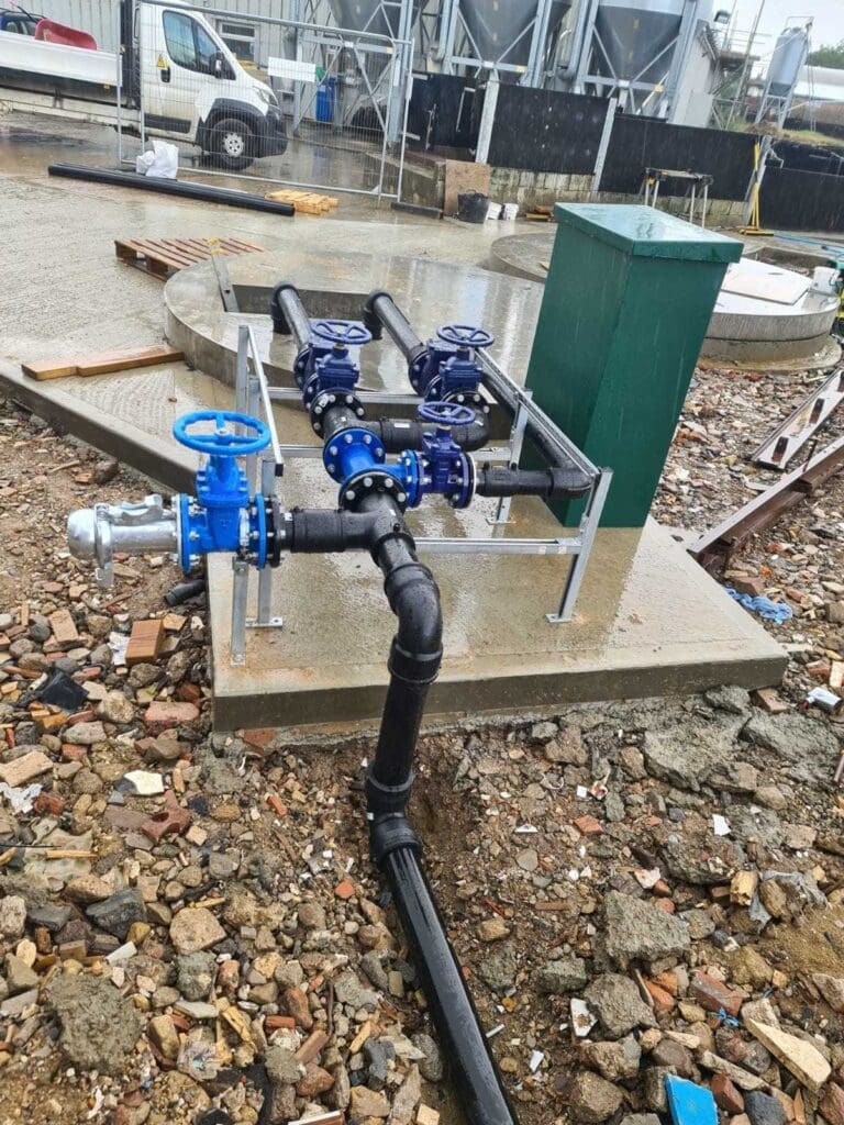 Concrete Ring Pump Station for a Farm in Crisis