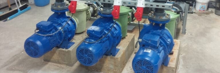 Swimming pool pump cavitation