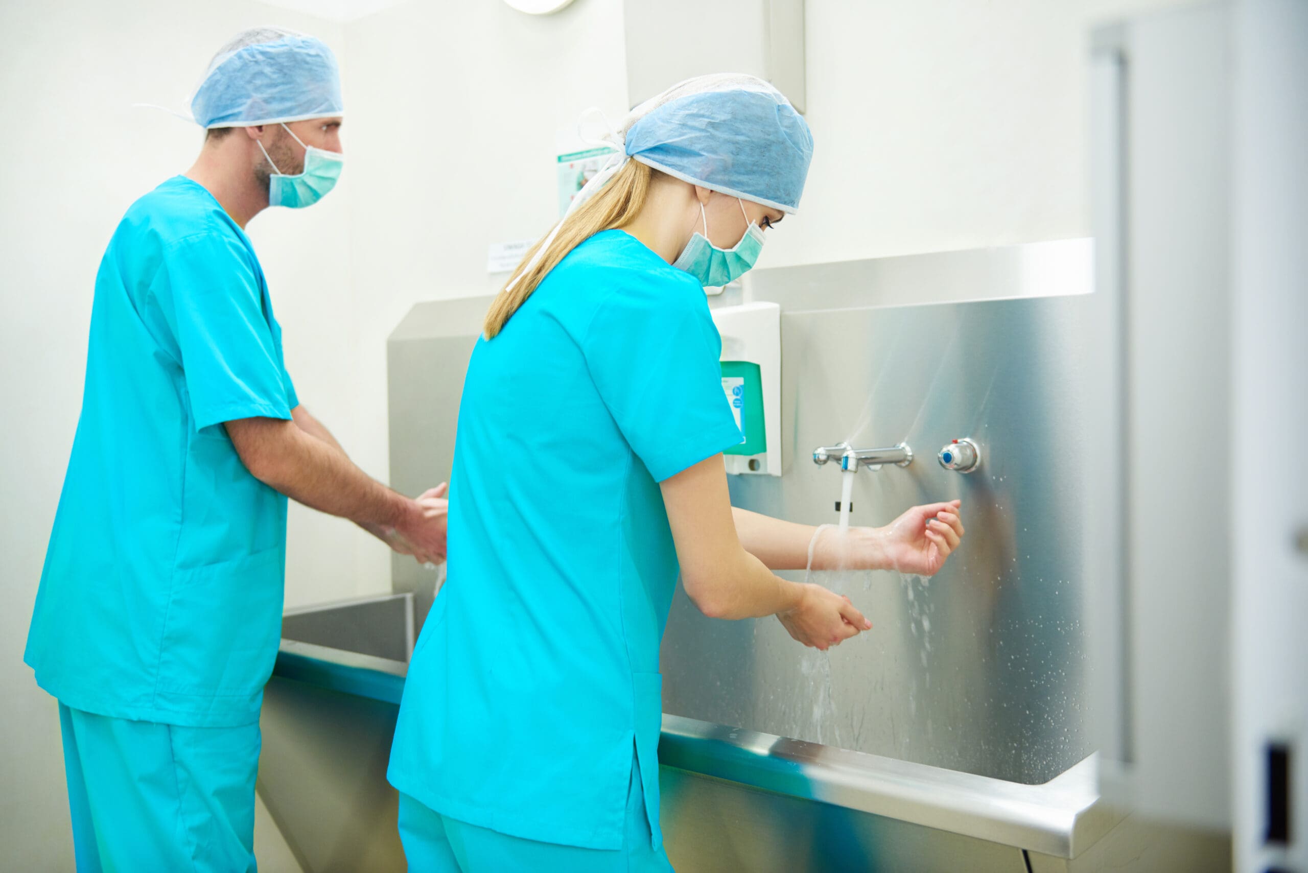 clean water pumps for hospitals