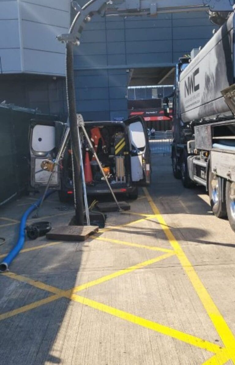 Rapid Wastewater Pump Response at the 2026 British Grand Prix